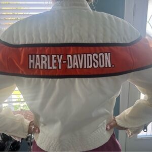Vintage Authentic Harley Davidson Racing Jacket